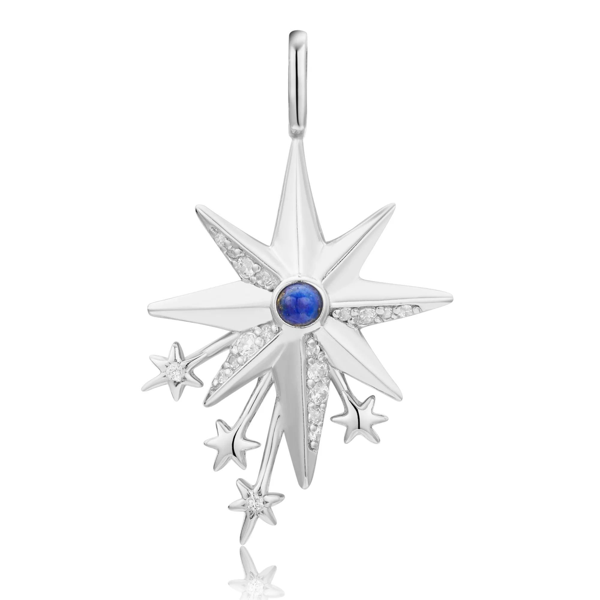 Silver Shooting Star Charm