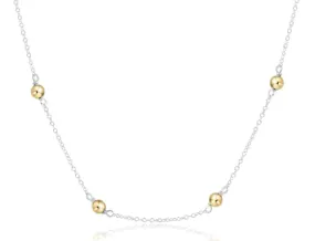 Simplicity Chain Necklace - Mixed Metal