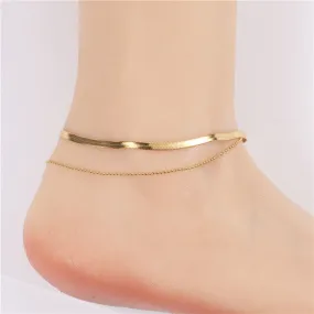 Snake Bone Anklet Bracelet