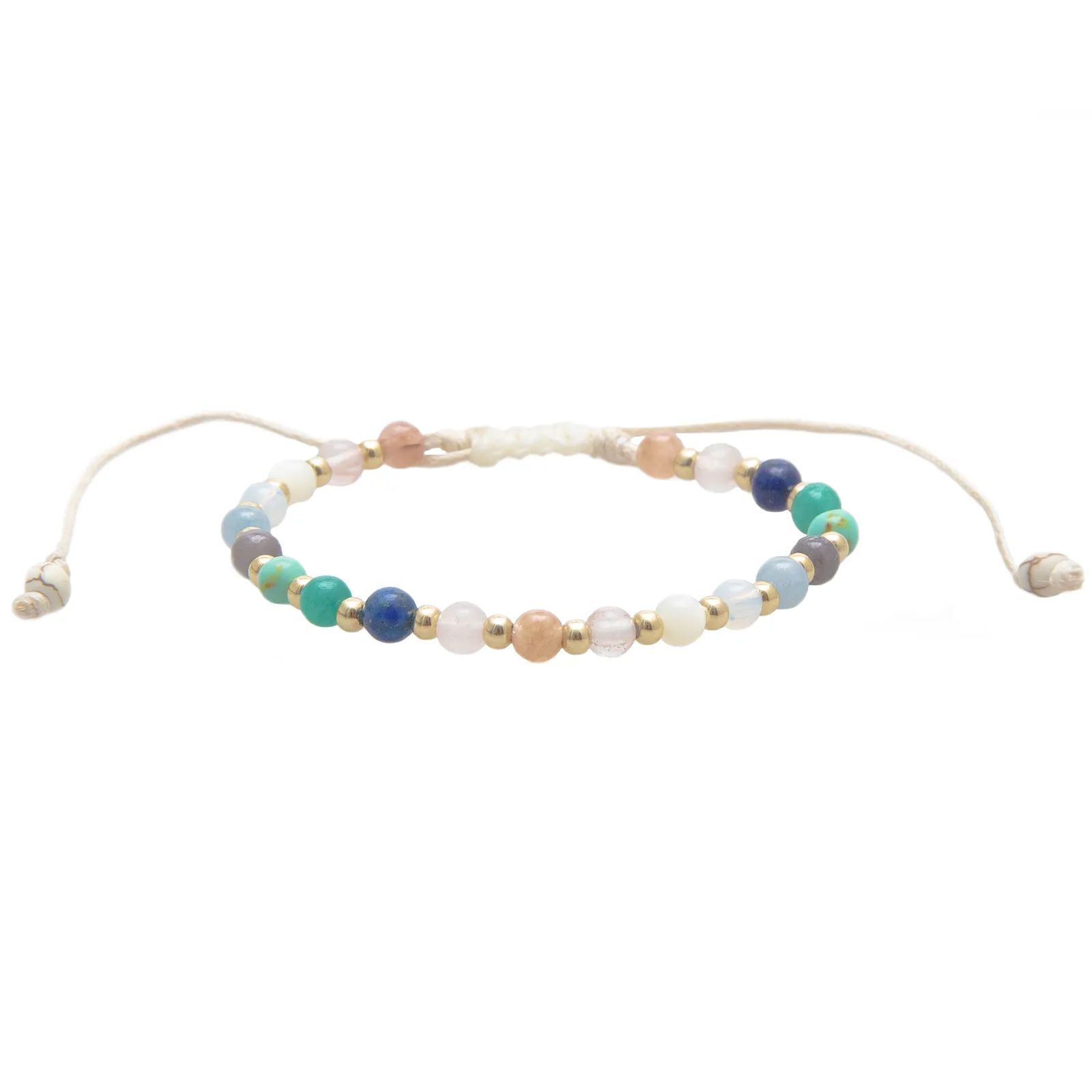 Spiritual Healer 4mm   Prana Healing Bracelet Stack