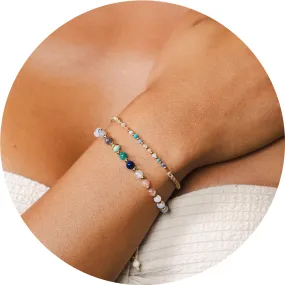 Spiritual Healer 4mm   Prana Healing Bracelet Stack