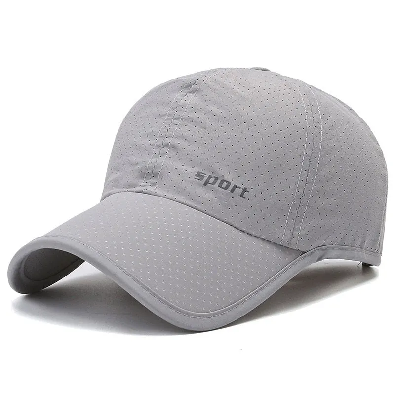 Sport Summer Baseball Cap Unisex Breathable Summer Cap Men Women Snapback Hats Gorras Hombre Golf Cap