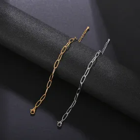 Stainless Steel Electroplated Openwork Bracelet