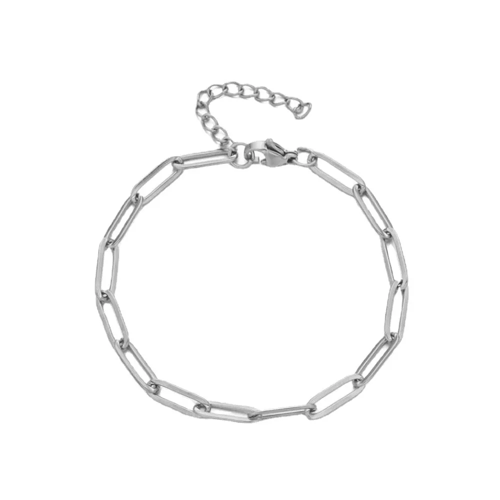 Stainless Steel Electroplated Openwork Bracelet