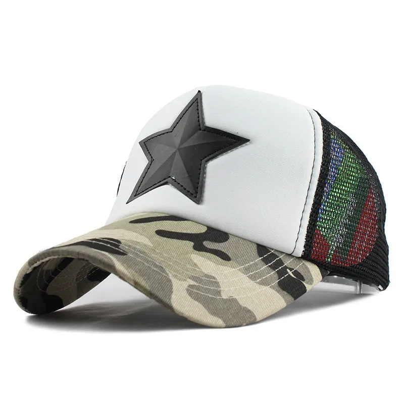 Star Patched Baseball Cap