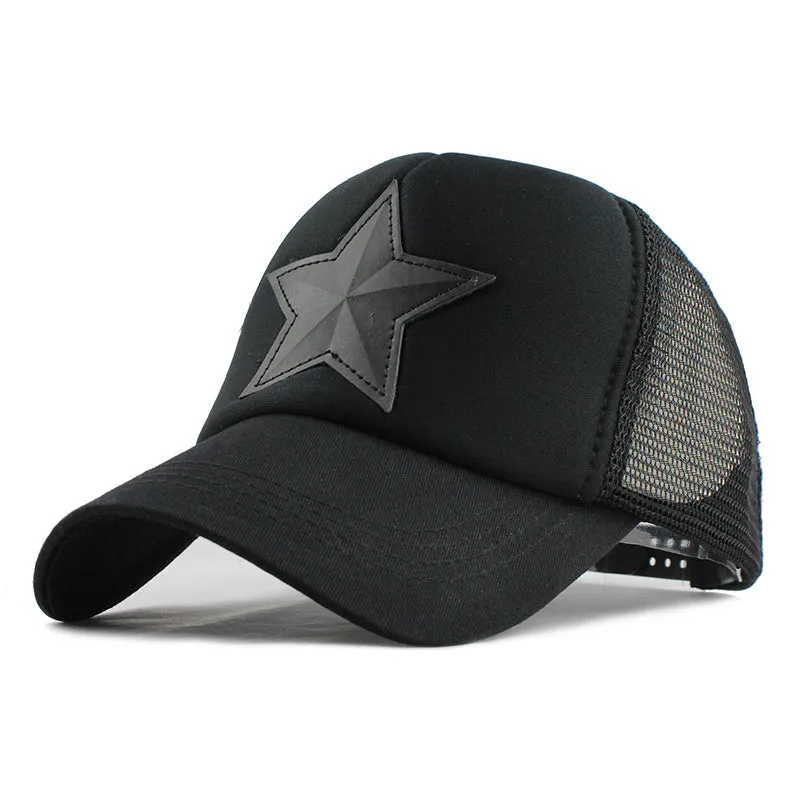 Star Patched Baseball Cap