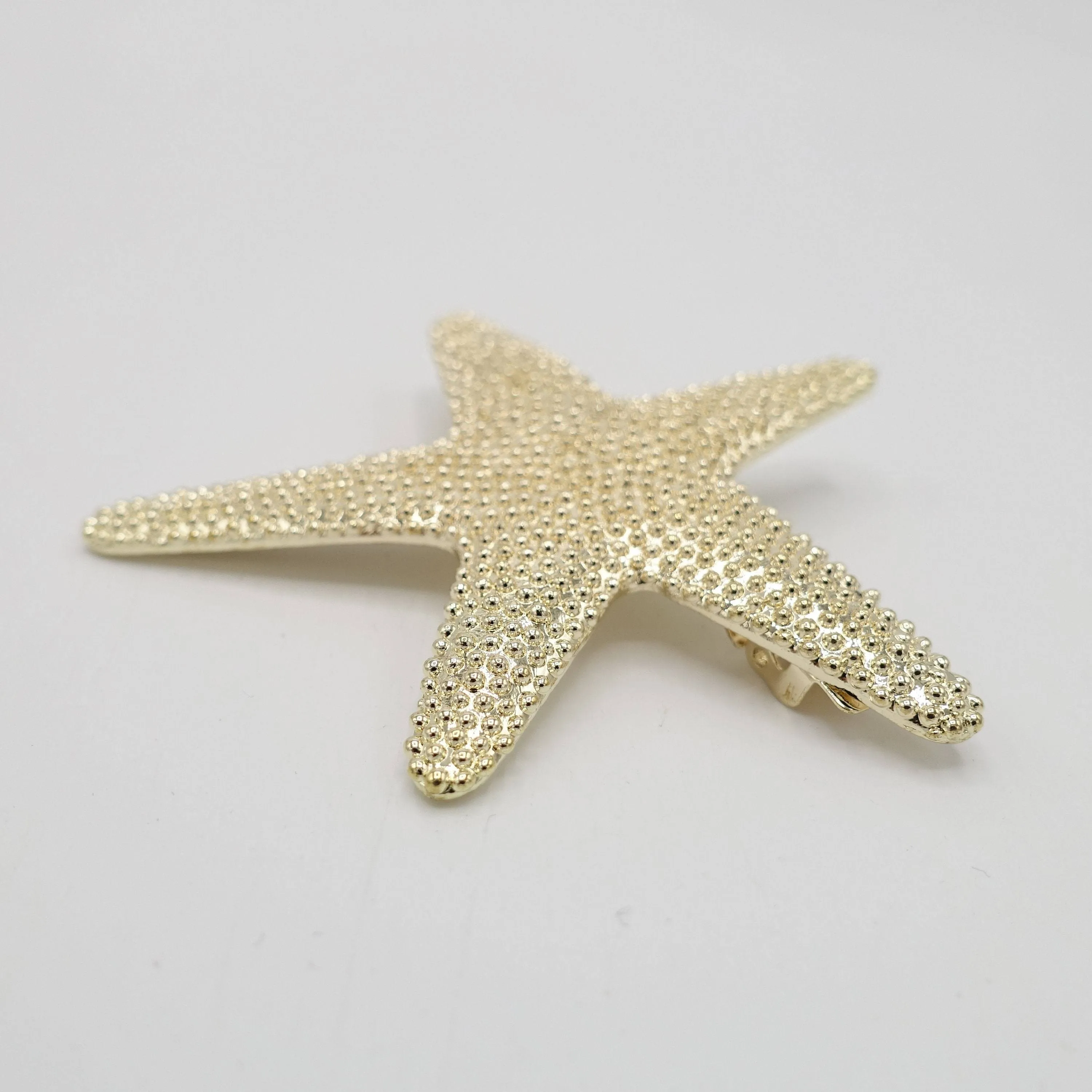 starfish hair barrette side hair accessory for women