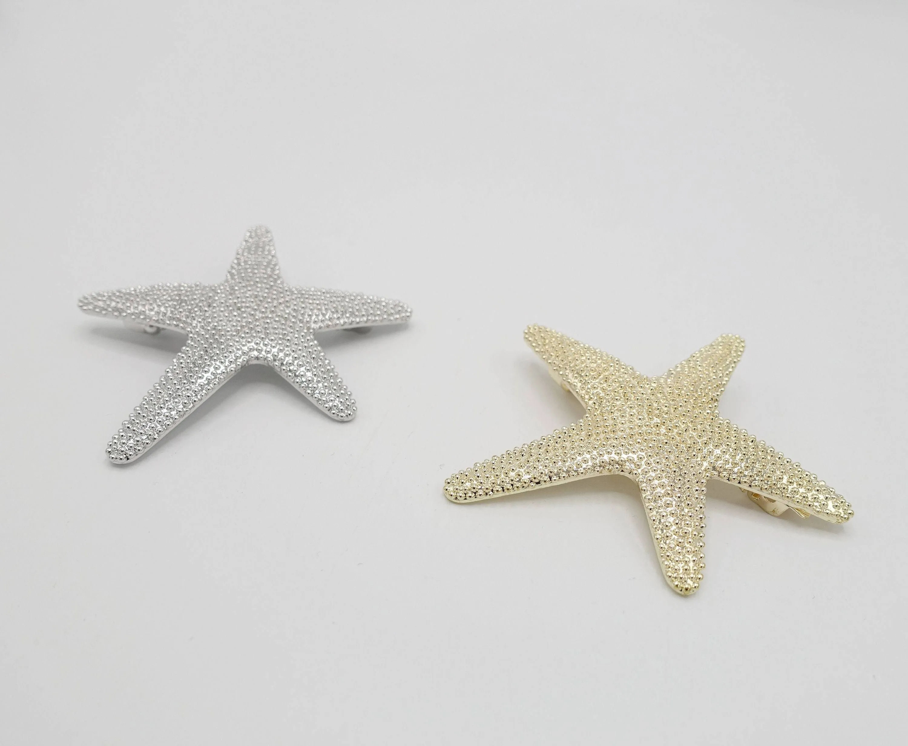 starfish hair barrette side hair accessory for women