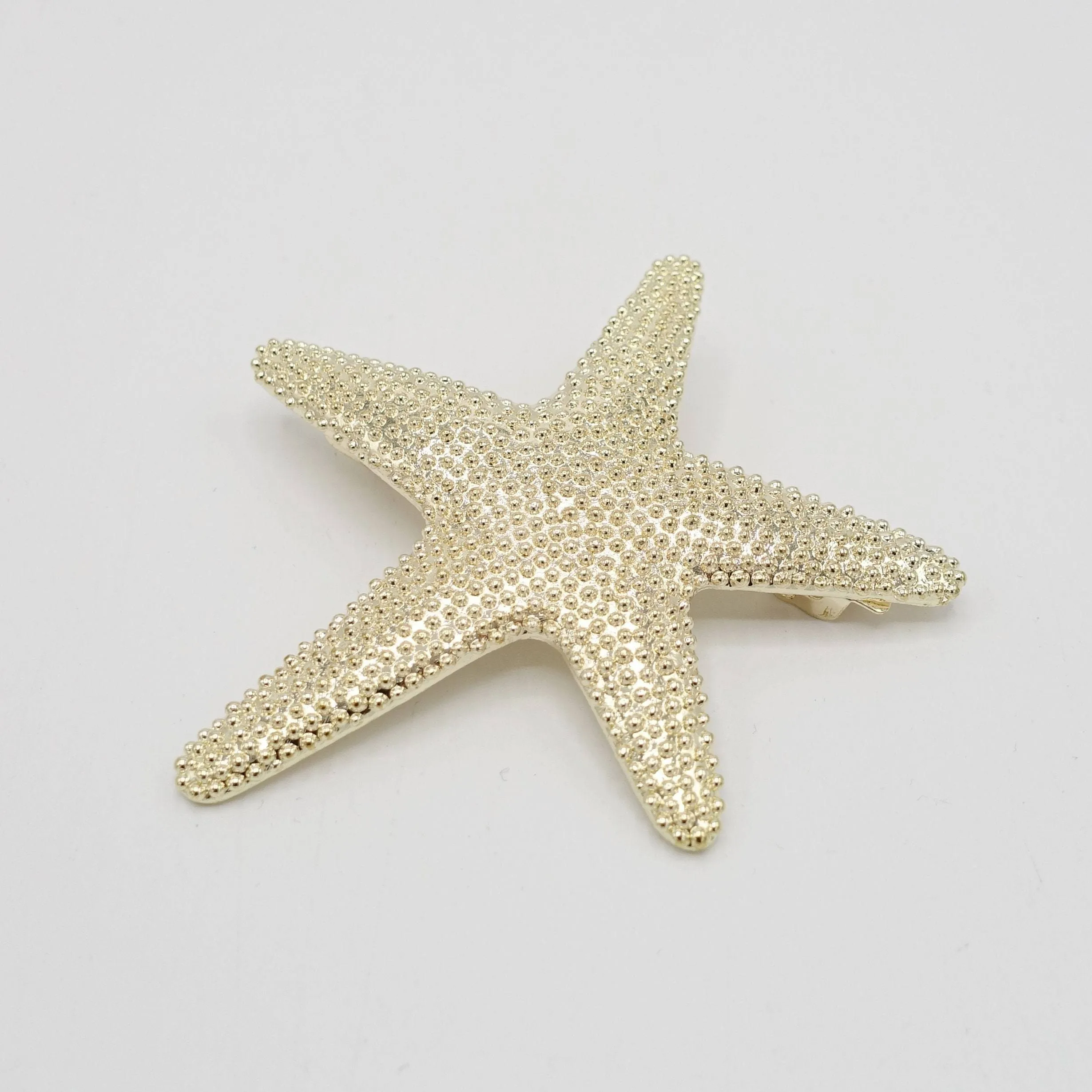 starfish hair barrette side hair accessory for women