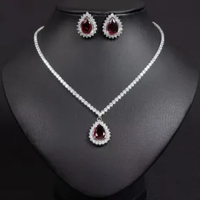 Starlight Kiss Ruby Necklace