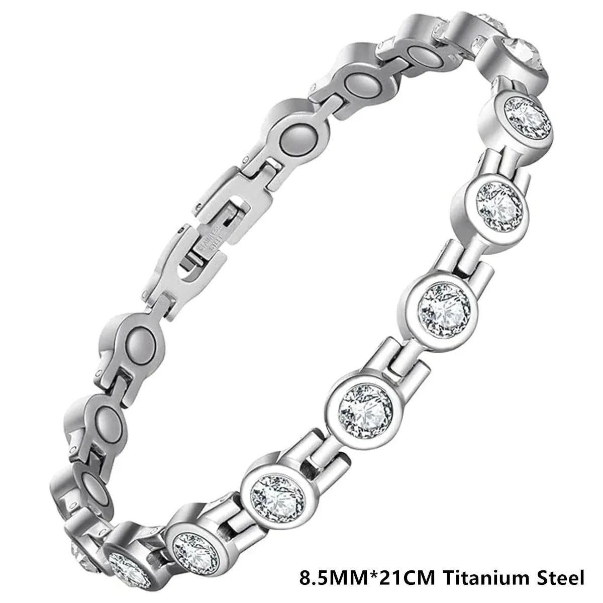 Strong Magnetic Titanium Steel Bracelets Magnetic Therapy Bracelet for men and women