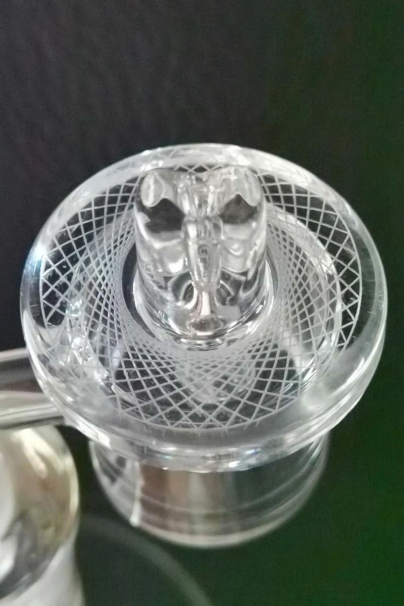 TAG - Banger Bent Stem Carb Cap (Up to 30MM)