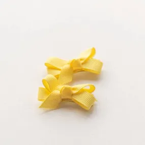 Tangle Shiny Stars - Pinces Cheveux Avec Petit Noeud - Jaune||Tangle Shiny Stars - Hair Clip With Small Bow - Yellow