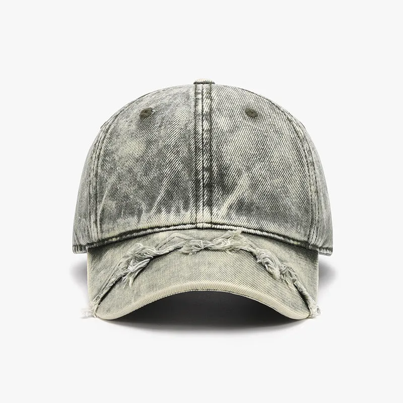 TEEK - Fringe Adjustable Cotton Baseball Cap