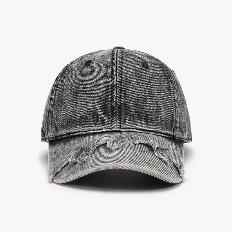 TEEK - Fringe Adjustable Cotton Baseball Cap