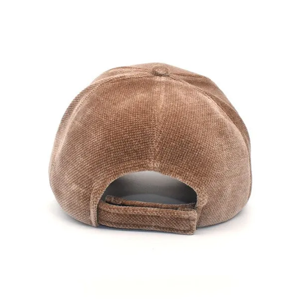 TEEK - Velour Ball Cap