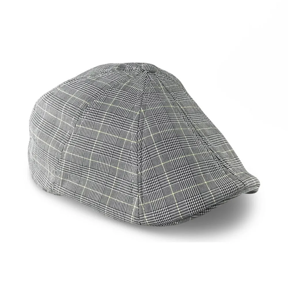 The Caddy Boston Scally Cap - Fairway Plaid