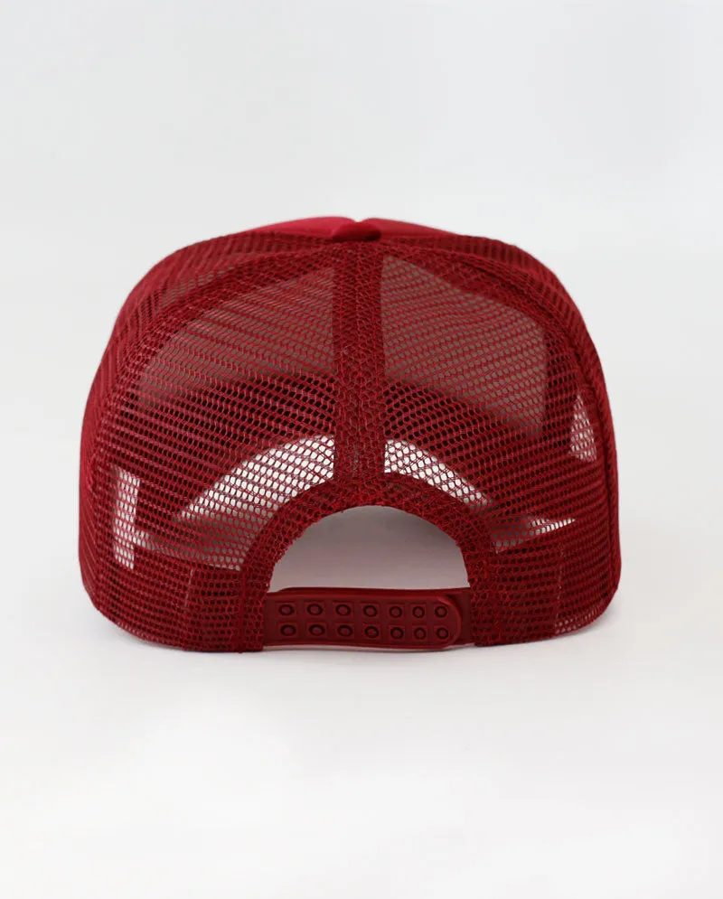 The Hat Depot - Sponge Basic One Color Trucker Cap