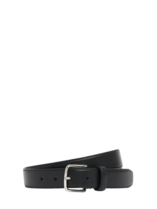 The Row   3cm Classic leather belt 