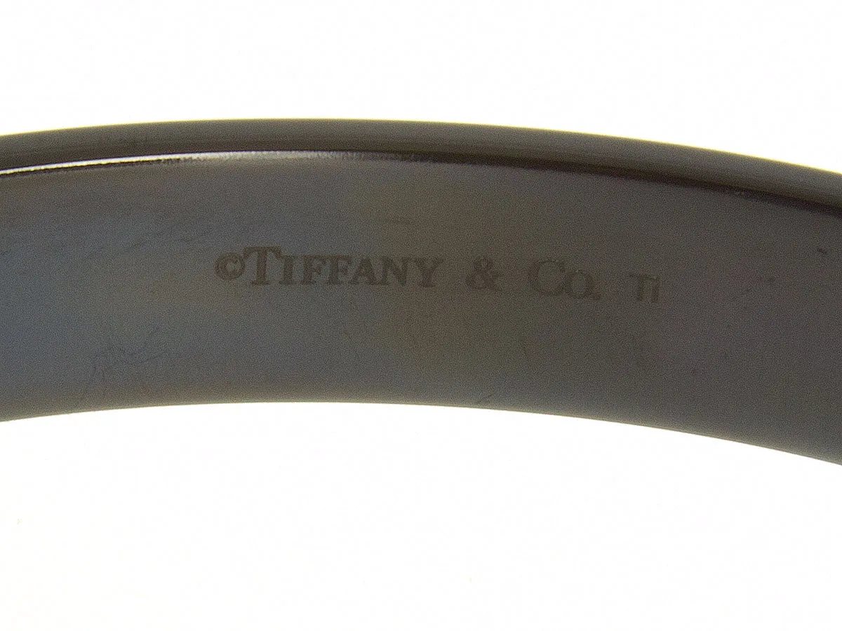 Tiffany & Co. 1837 Titanium Cuff Bracelet