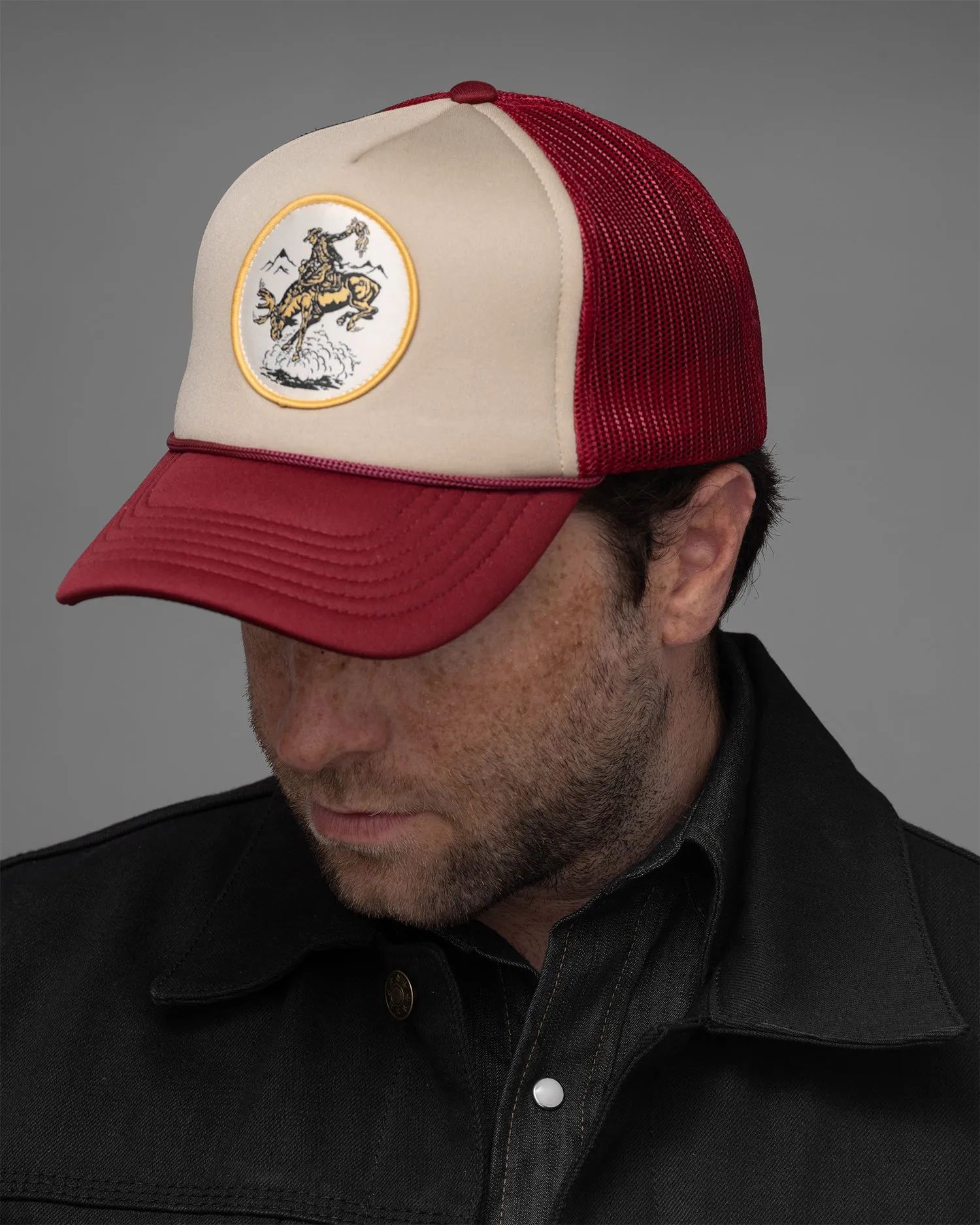 Trucker Cap: Burgundy