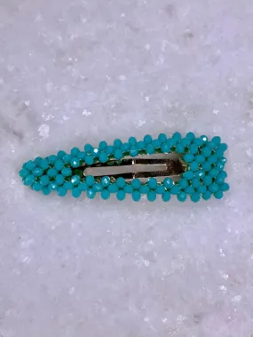 Turquoise Gem Barrette