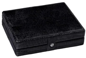 UNDERWOOD (LONDON) - 8-Unit Leather Pocket Watch Box | UN280/CBLK