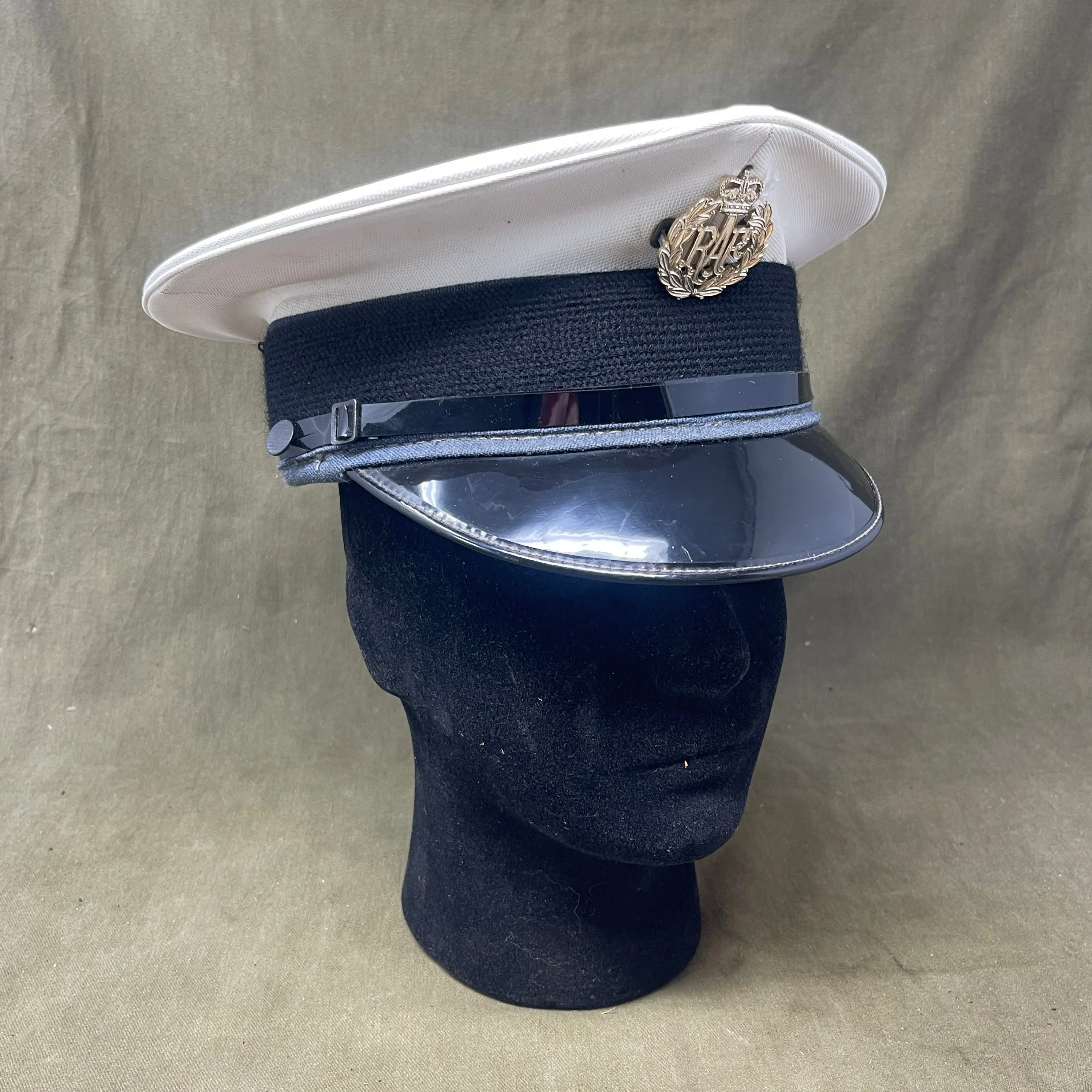 Vintage RAF Police Service Hat Size 57