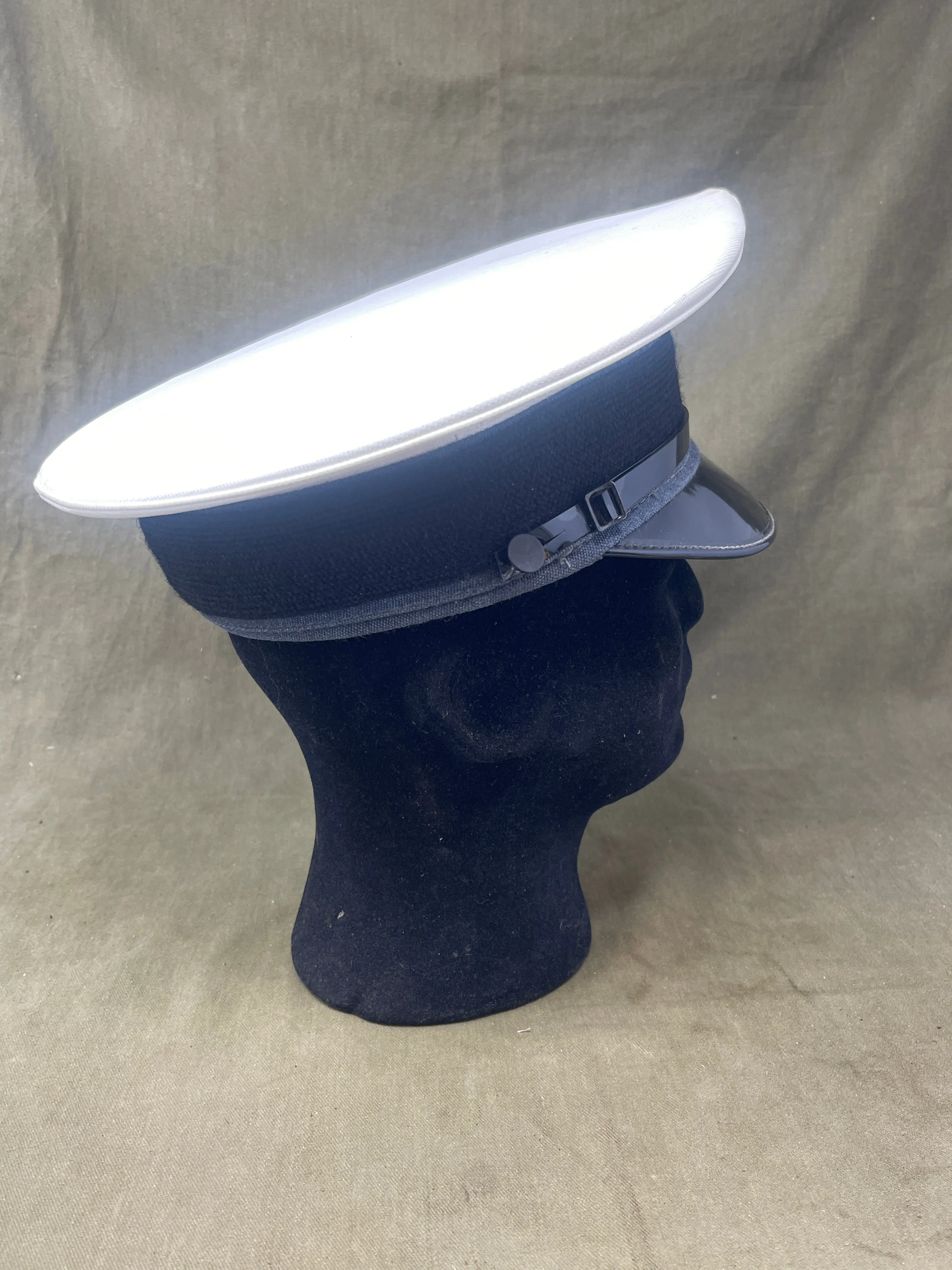 Vintage RAF Police Service Hat Size 57