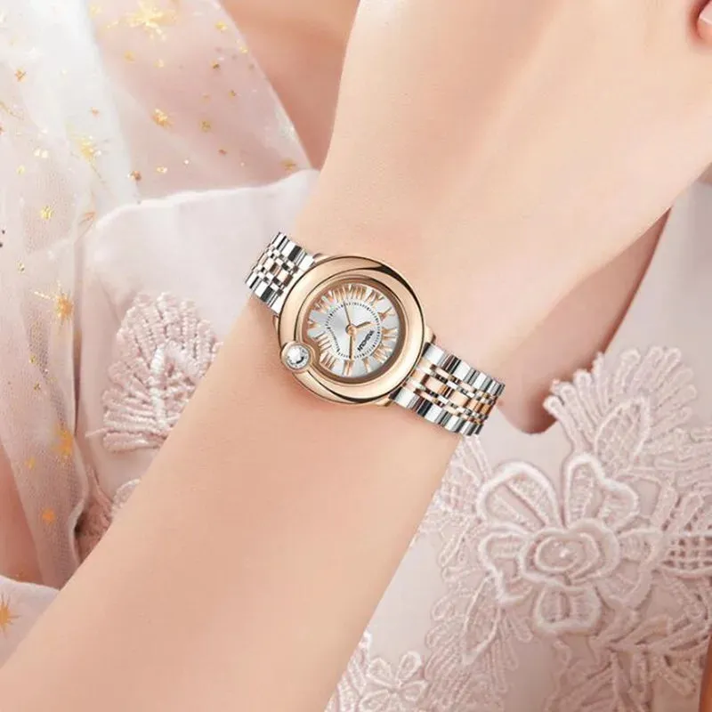 Women New Fashion Luxury Ladies Watches Diamond Balloon Quartz Waterproof Wrist Watch Female Party Travel Business Clock