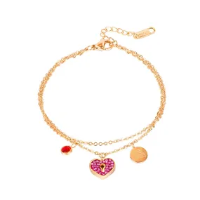 Women's Fashion Lucky Lock Bracelet