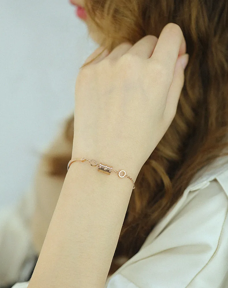 Women's Fashion Lucky Tube Bracelet