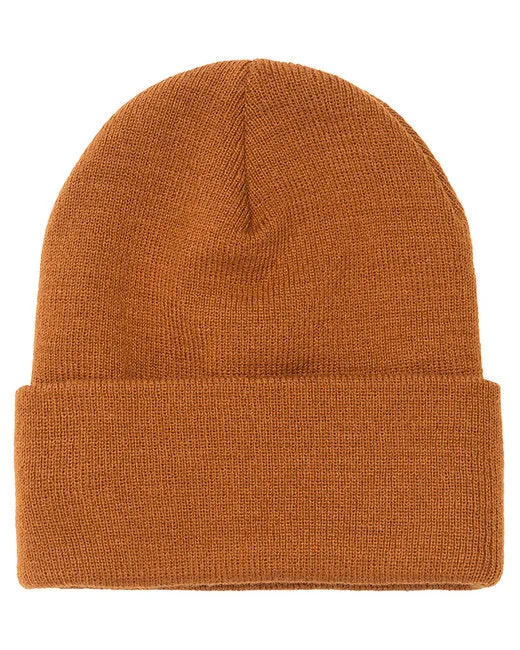 Yupoong 1501 Adult Cuffed Knit Beanie