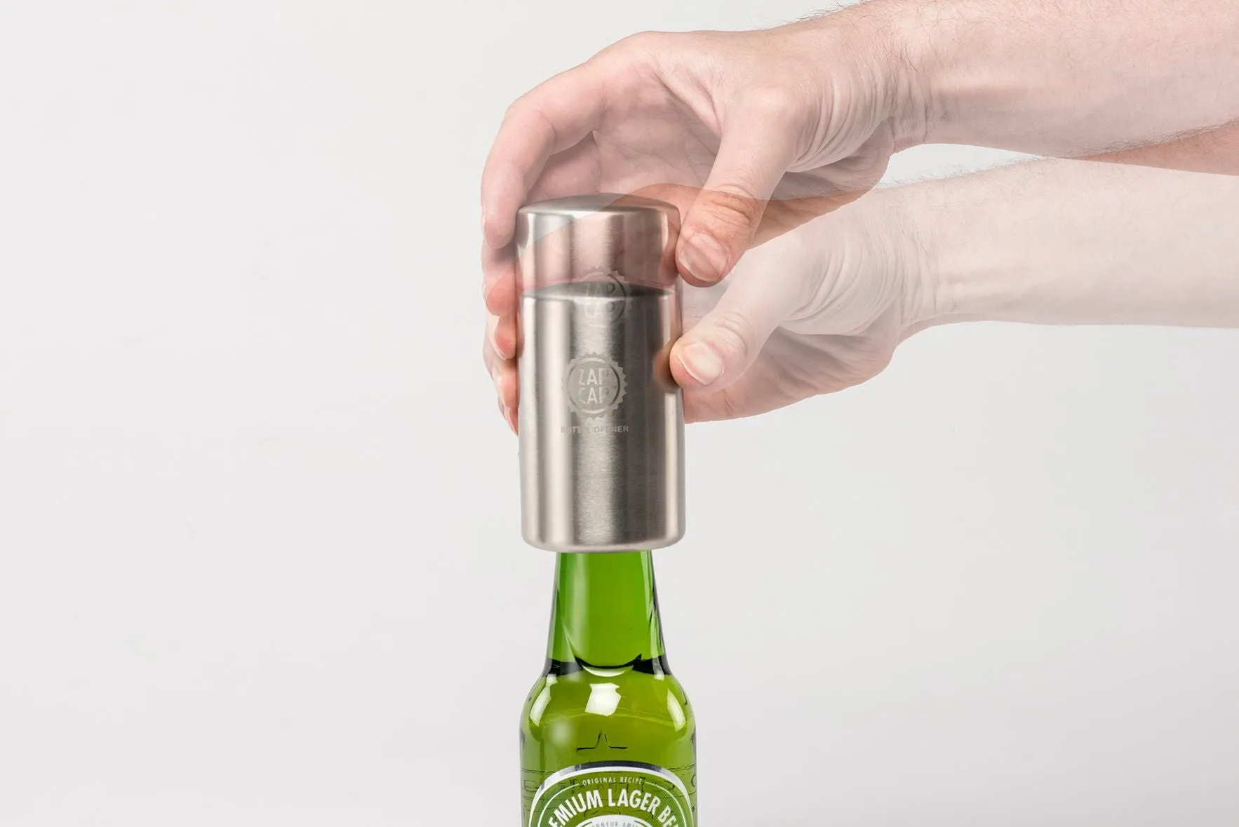 ZAP CAP Bottle Opener Stainless Steel