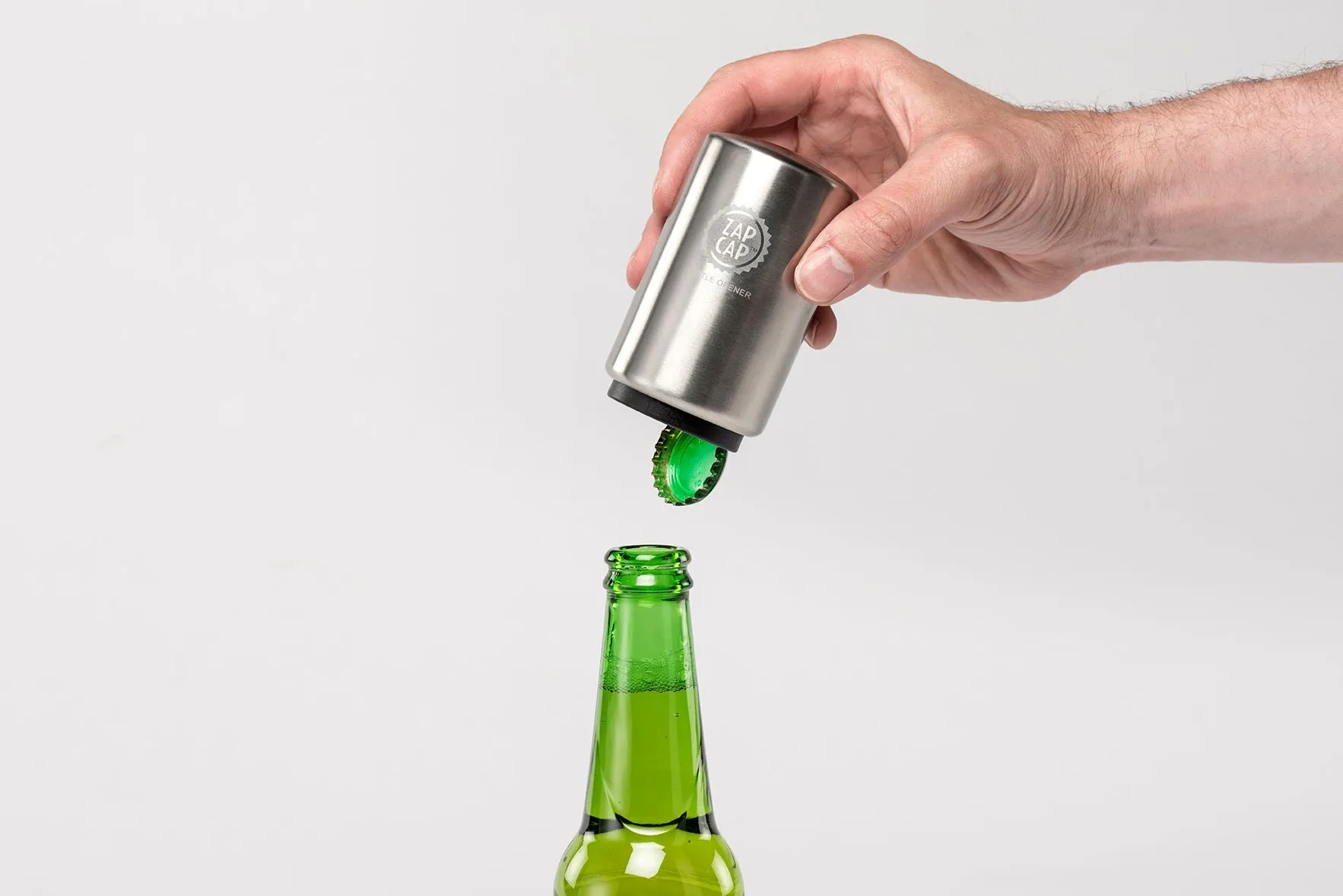 ZAP CAP Bottle Opener Stainless Steel