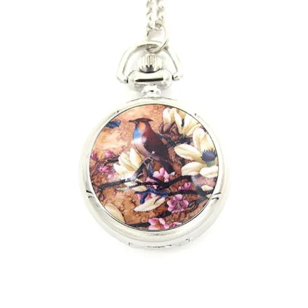 Zojie Pendant Watch - Woodpecker